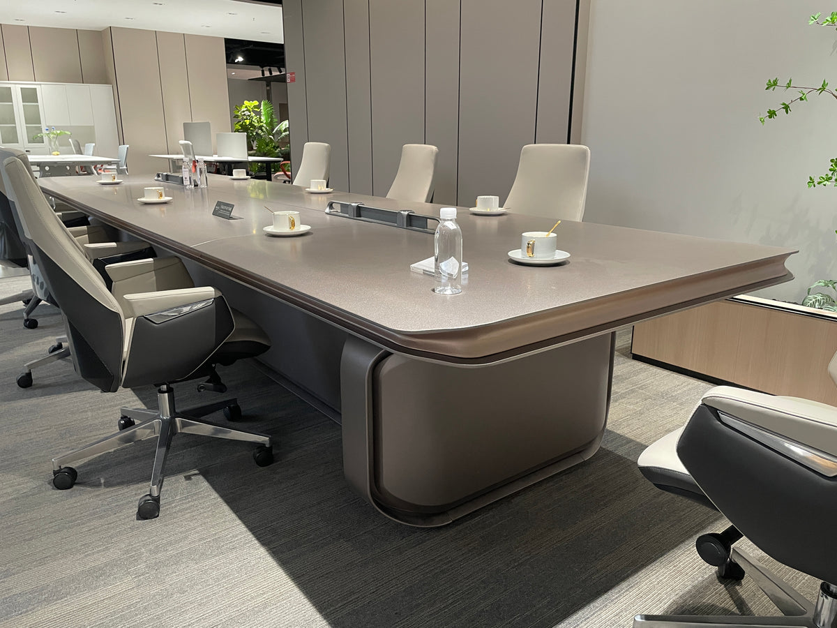 Horizon Series Luxury Executive Conference Table with Capsule Base
