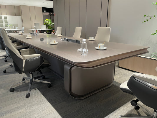Horizon Series Luxury Executive Conference Table with Capsule Base