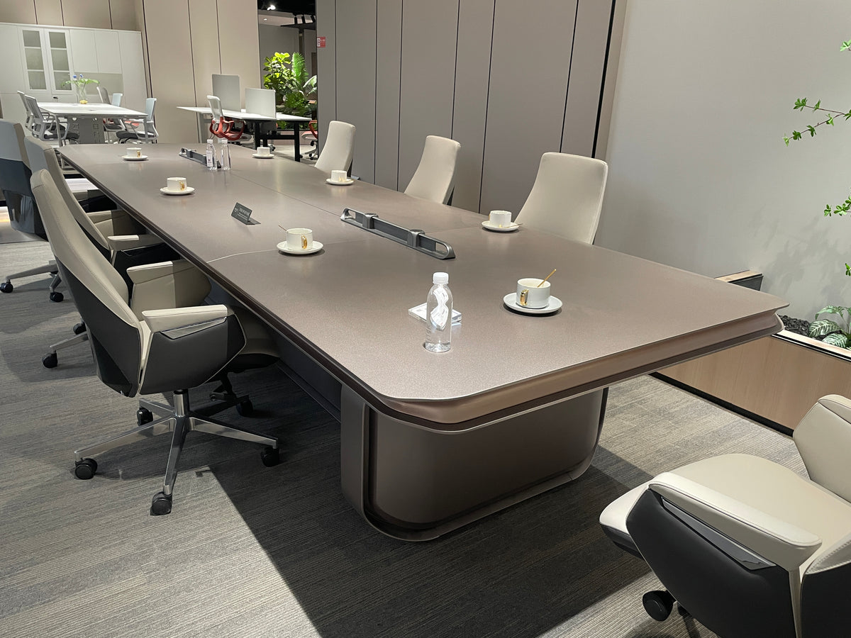 Horizon Series Luxury Executive Conference Table with Capsule Base